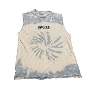 Taylor Swift The Eras Tour Tie Dye Muscle Tank Size Small Official Lightweight